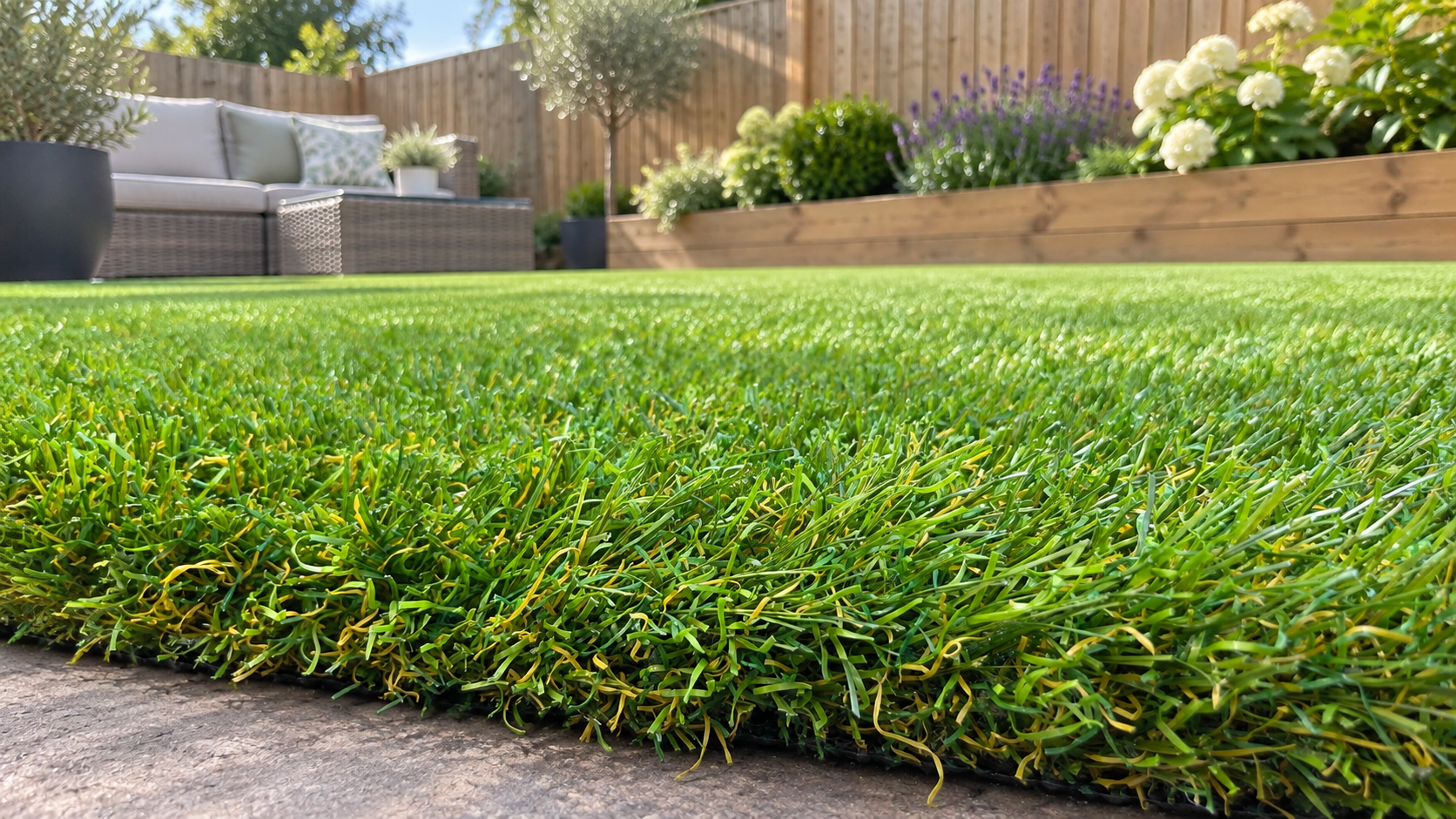 38mm Cushioned Artificial Grass
