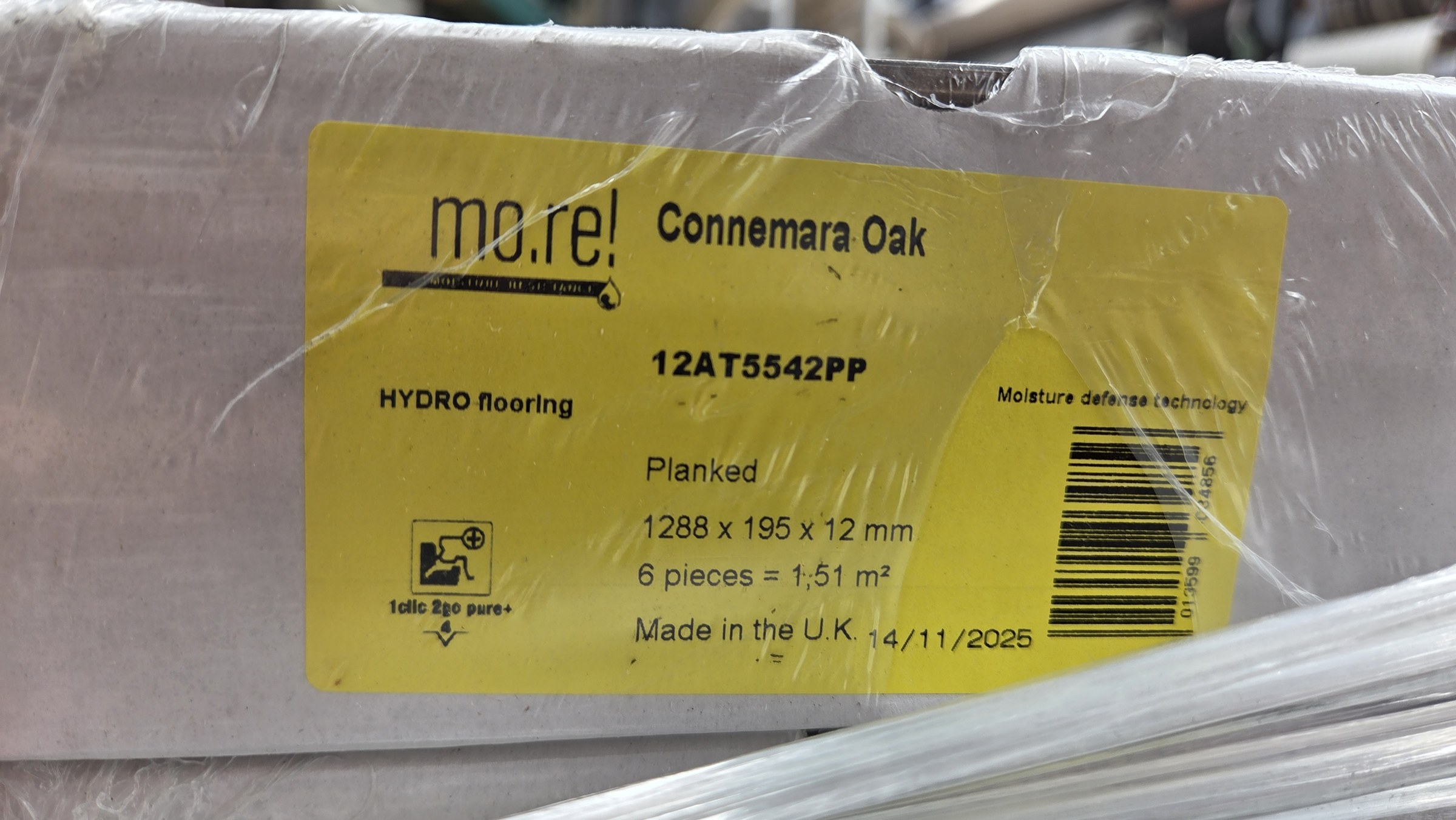 Connemara Oak — 12mm Furlong 12mm Hydro Range