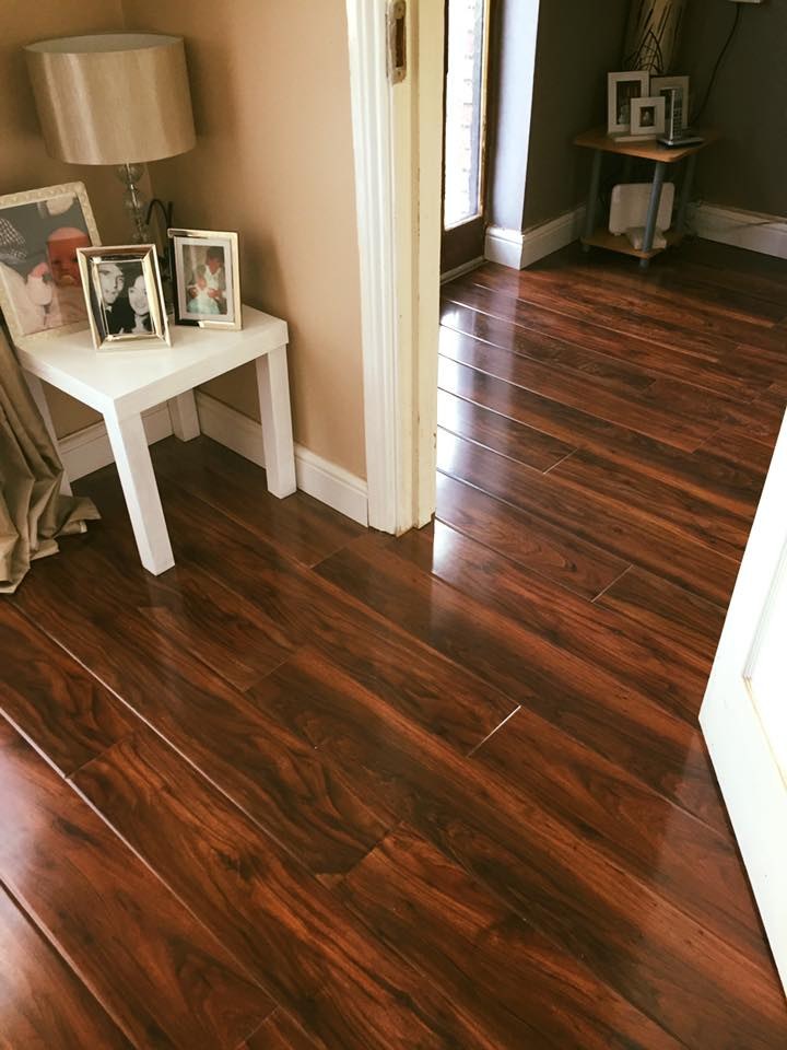Calgary Walnut — 12.3mm 12mm High Gloss Range
