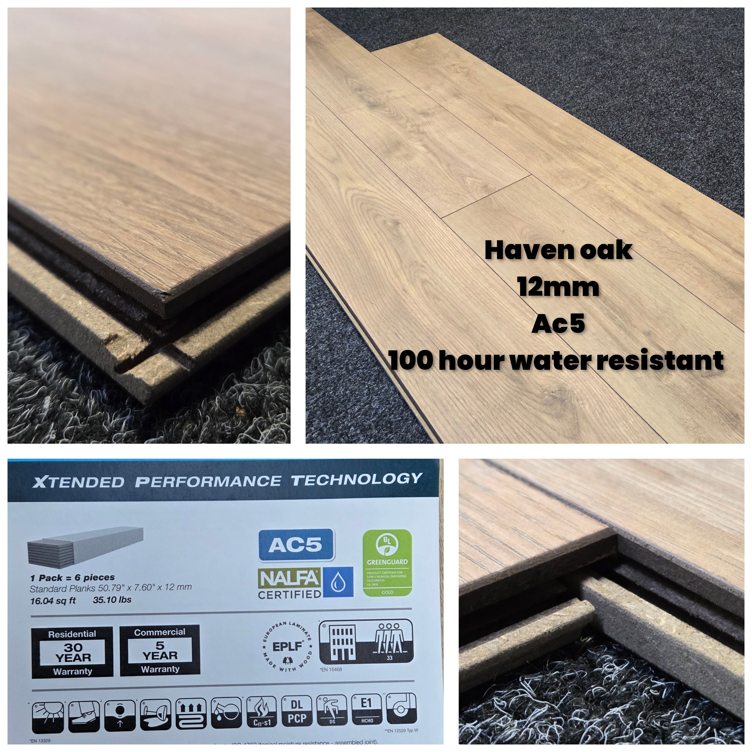 Haven Oak — 12.3mm Phloor Haven Oak