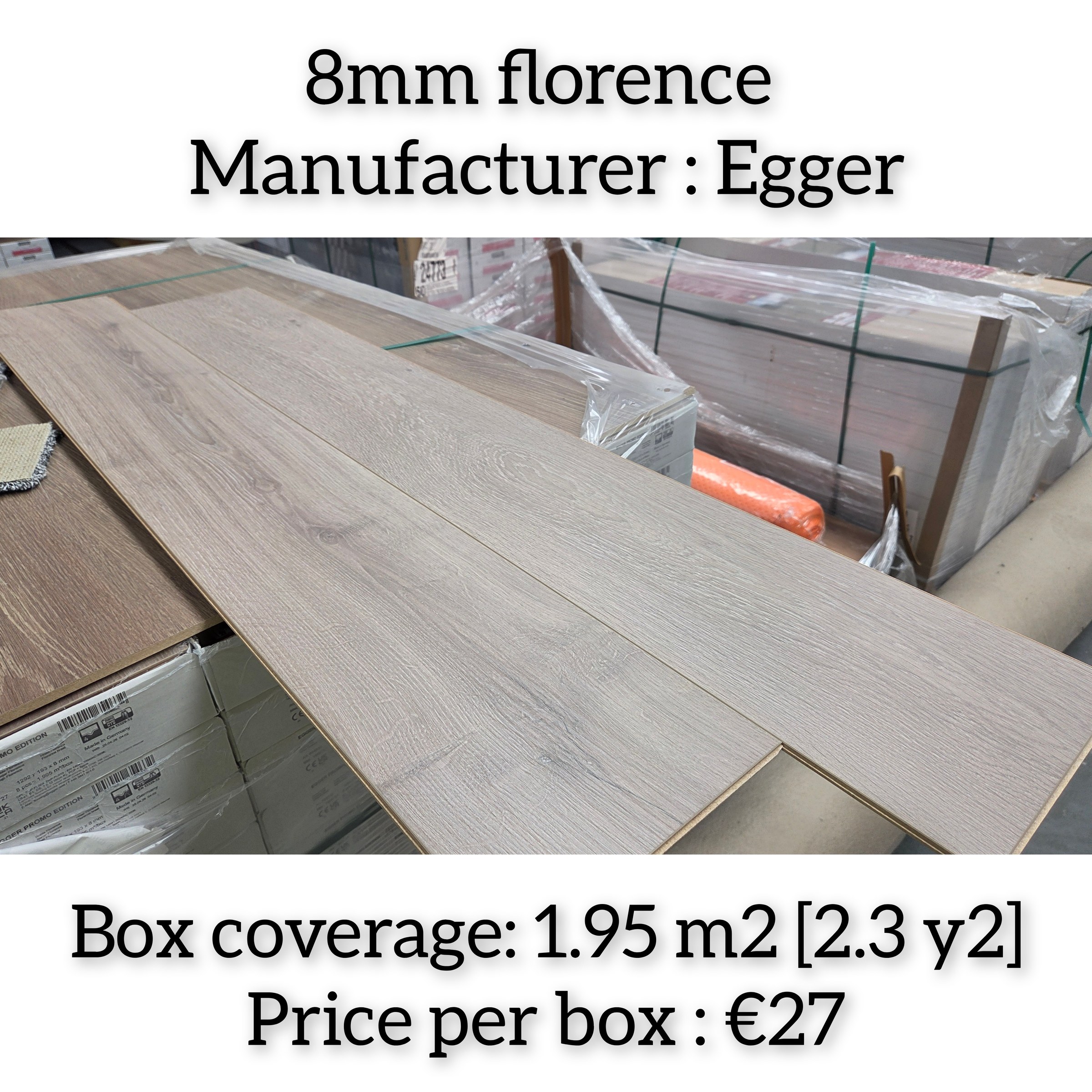 Florence Oak — 8mm Egger 8mm Range