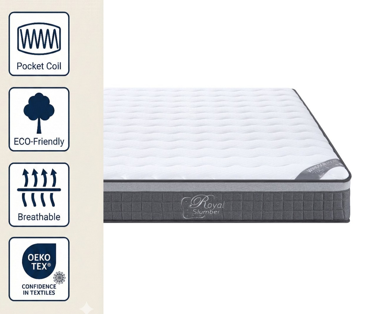 Royal Slumber Windsor Pocket Mattress