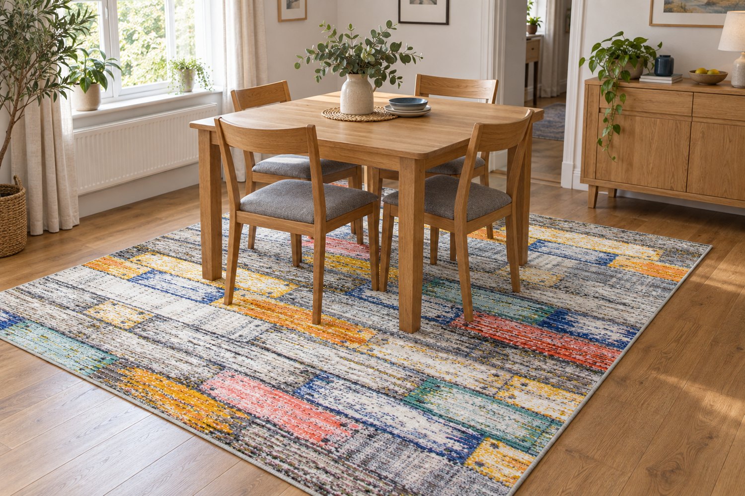 Canvas rug collection