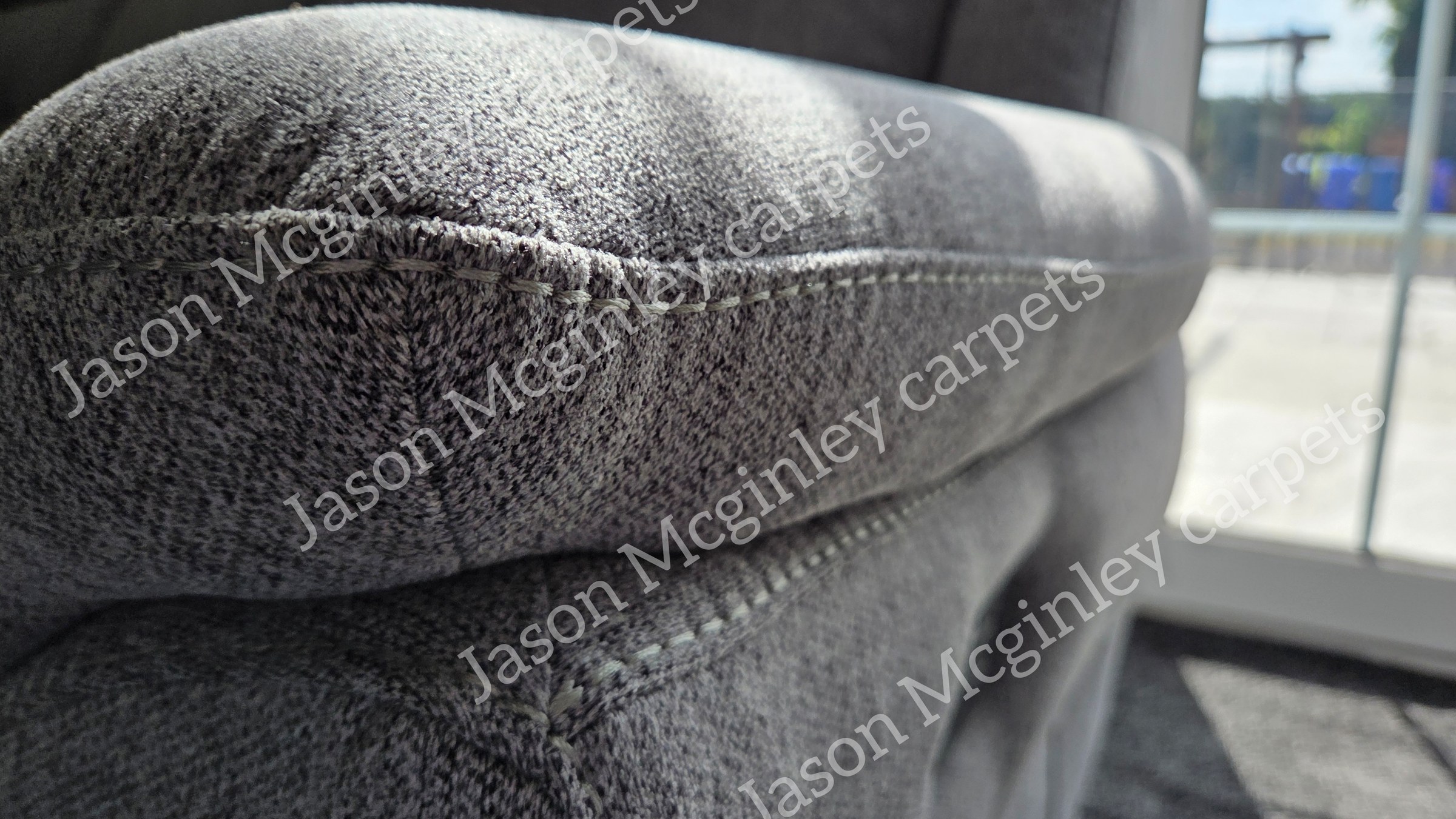 Dema Reclining Sofa — grey