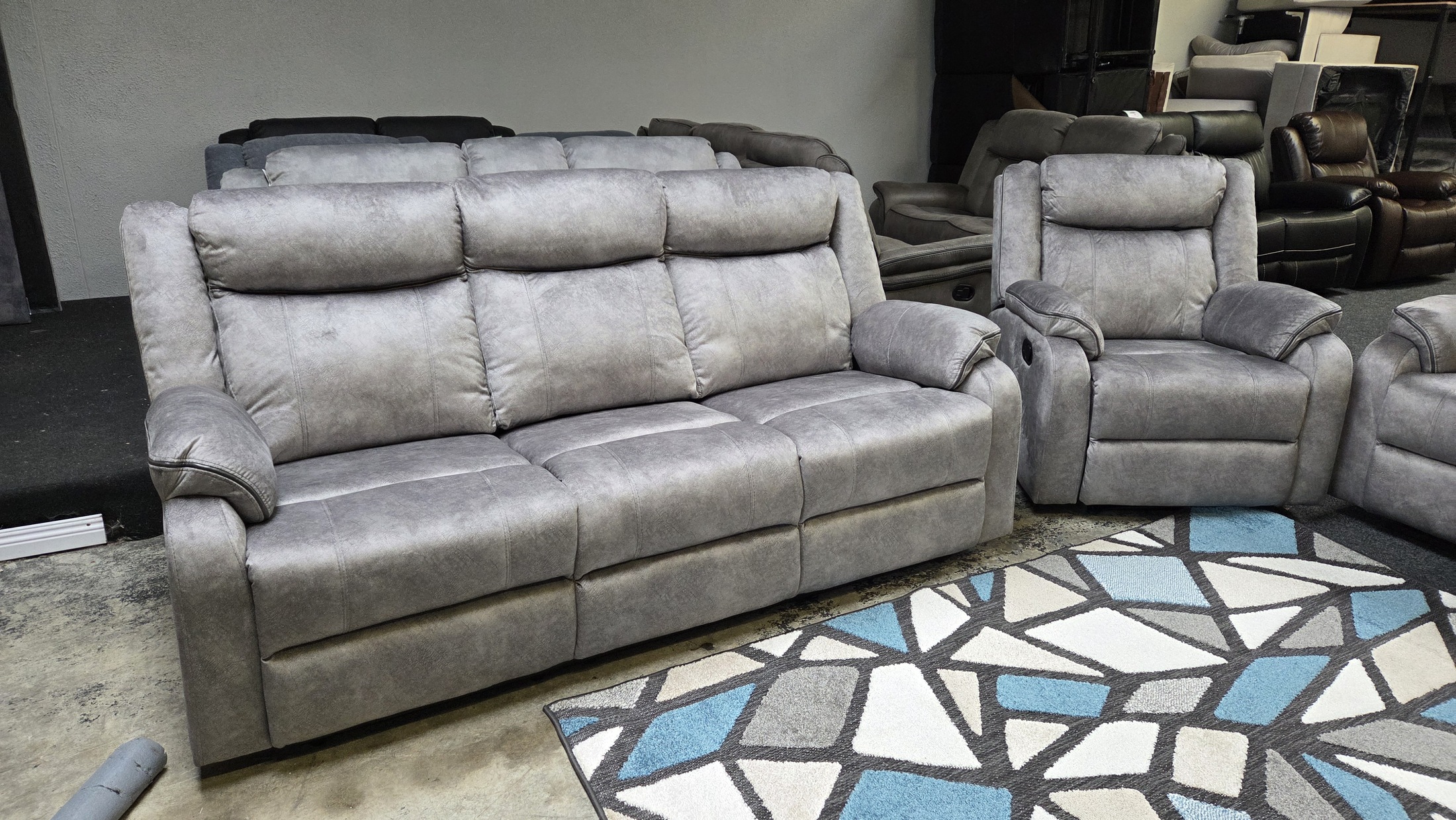 Vancouver Sofa Range — grey