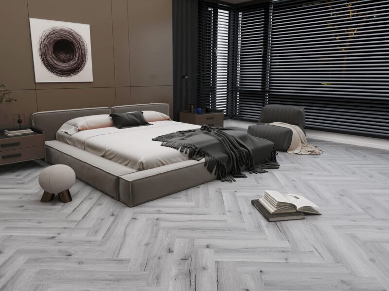 Atlantic Grey — 5.5mm SPC Herringbone — atlantic-grey
